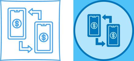 Transaction Icon Design vector