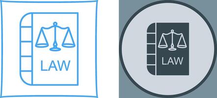 Law and Order Icon Design vector