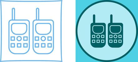 Walkie Talkie Icon Design vector