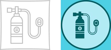 Oxygen Tank Icon Design vector