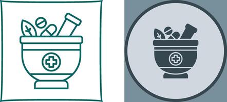 Herb Icon Design vector