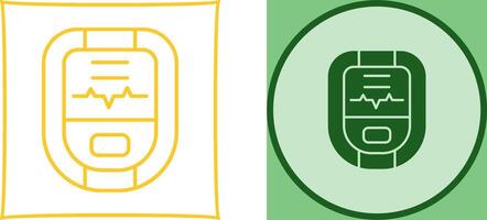Oximeter Icon Design vector