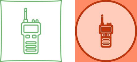 Walki Talkie Icon Design vector