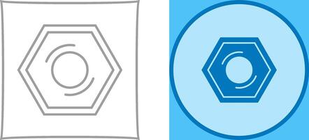 Nut Icon Design vector