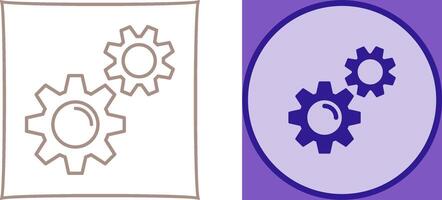 Gears Icon Design vector