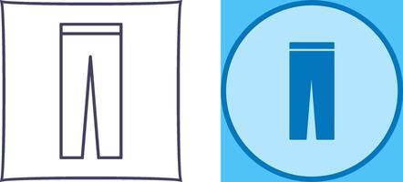 Trousers Icon Design vector