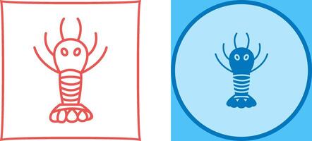 Lobster Icon Design vector