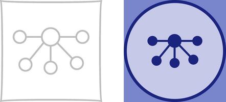 Nodes Icon Design vector