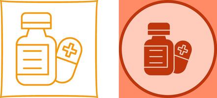 Pill Icon Design vector