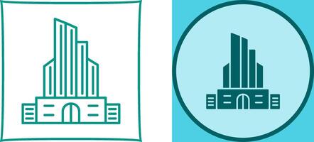 Office Building Icon Design vector