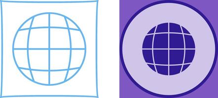 Globe Icon Design vector