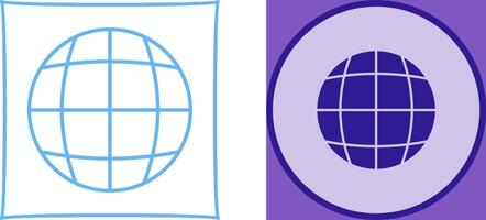 Globe Icon Design vector