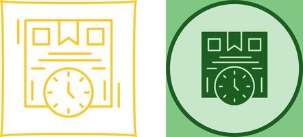 Time is Money Icon Design vector
