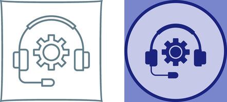 Customer Support Icon Design vector