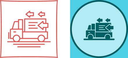 Order Return Icon Design vector