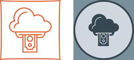 Cloud Computing Icon Design vector