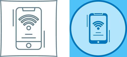 Wifi Signal Icon Design vector