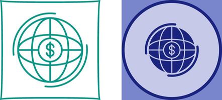 Globe Icon Design vector