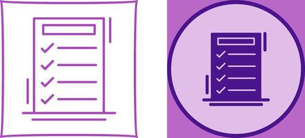 To-do List Icon Design vector