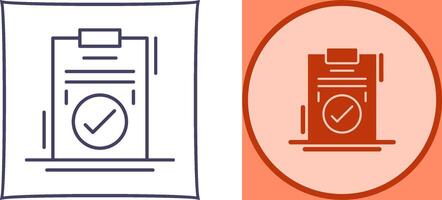 Checkmark Icon Design vector