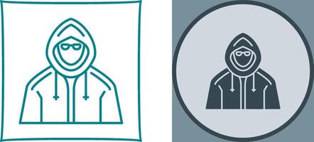 Hacker Icon Design vector