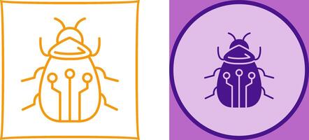 Bug Icon Design vector