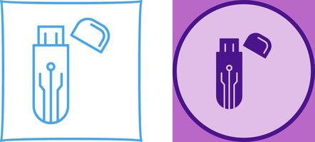 Usb Icon Design vector