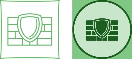 Firewall Icon Design vector