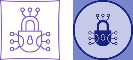 Cyber Defense Icon Design vector