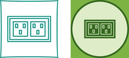 Socket Icon Design vector
