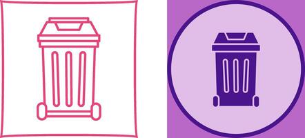 Garbage Icon Design vector