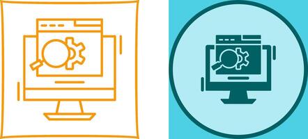 Search Engine Icon Design vector
