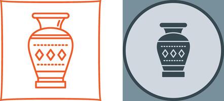Vase Icon Design vector