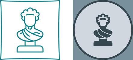 Statue Icon Design vector
