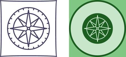 Compass Icon Design vector