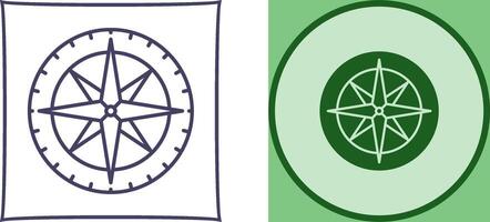 Compass Icon Design vector