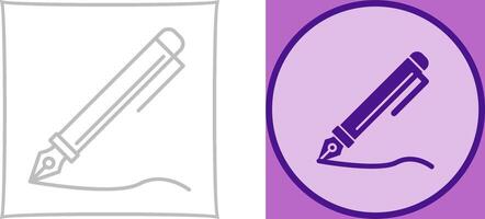 Pen Icon Design vector