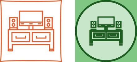 Television Icon Design vector