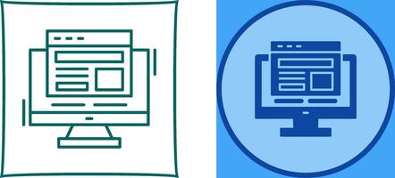 Adaptive Layout Icon Design vector