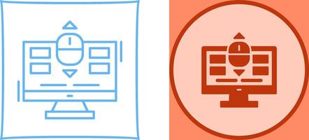 Scroll Icon Design vector