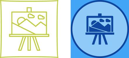 Canvas Icon Design vector