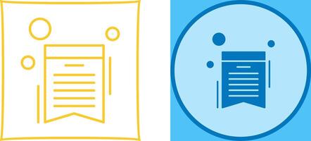 Wishlist Icon Design vector
