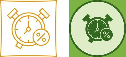 Alarm Clock Icon Design vector