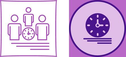 Team Management Icon Design vector