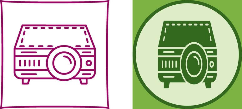 Projector Icon Design vector