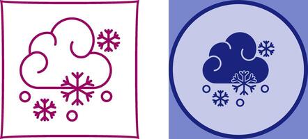 Snowy Icon Design vector