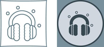 Earmuff Icon Design vector