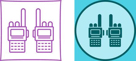 Walkie Talkie Icon Design vector