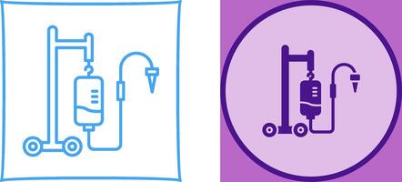 Intravenous Icon Design vector