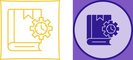 Duration Icon Design vector